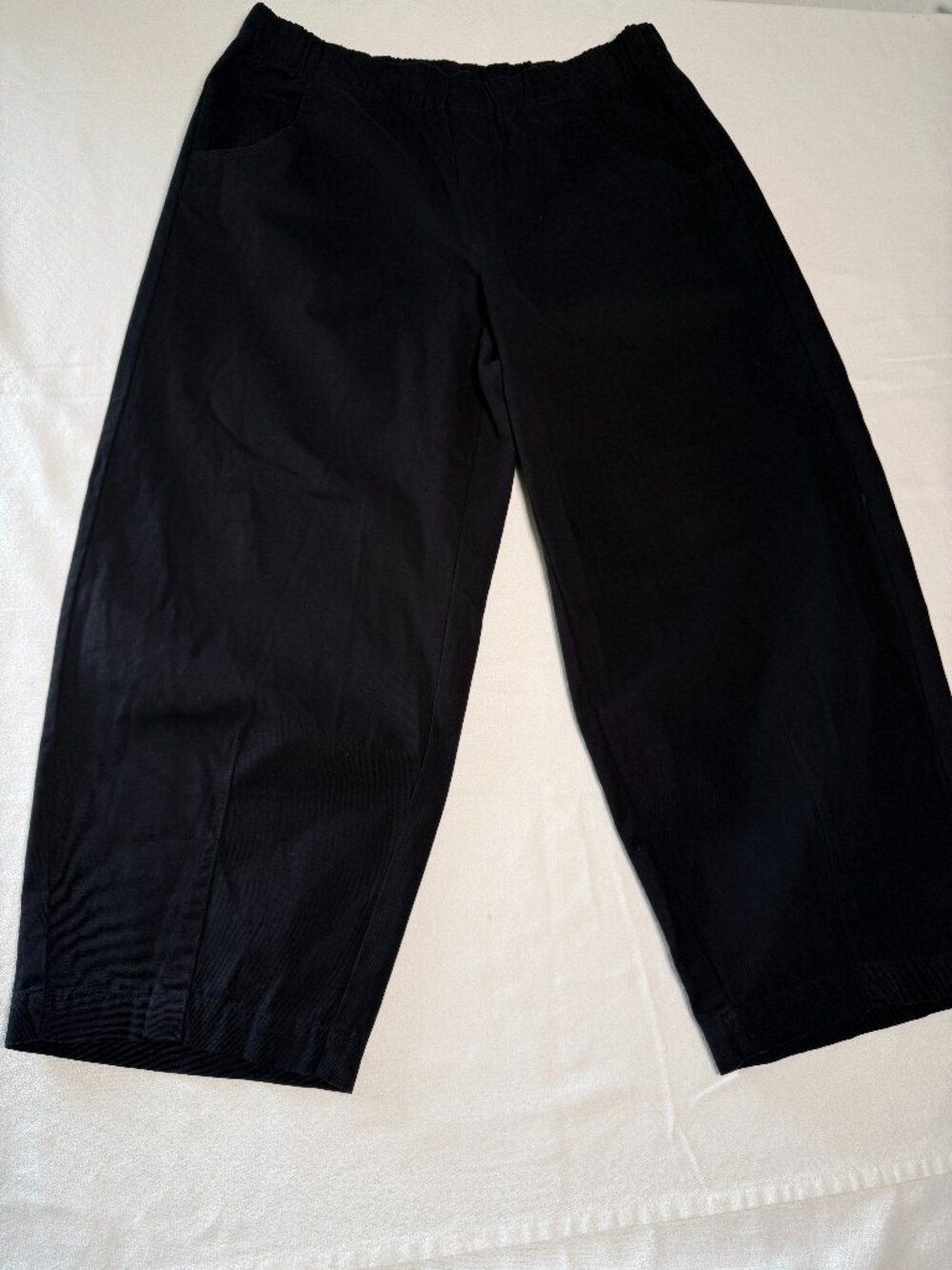 Universal Thread Barrel Pants Black Women's Size L - Picture 2 of 8